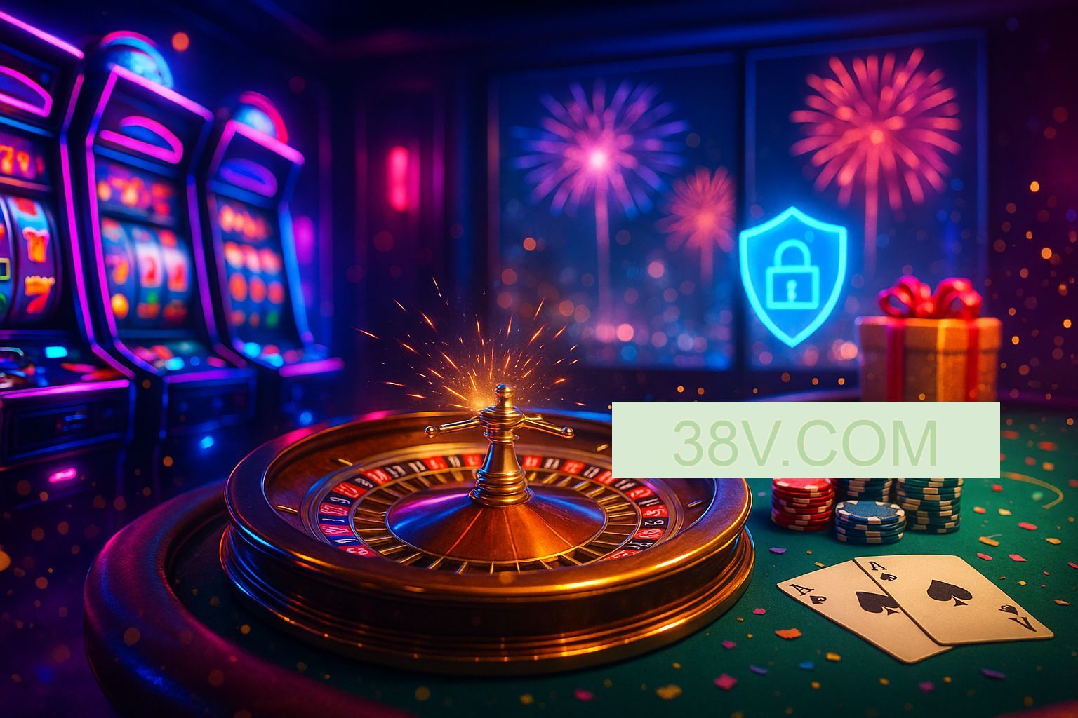 Jogos emocionantes no 38V